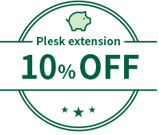 Plesk Extension 10% OFF